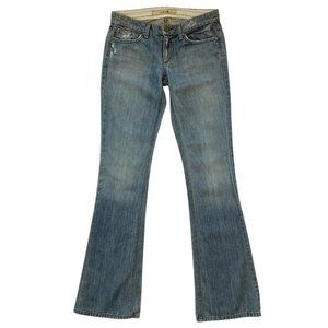 Joes Jeans Womens Size 26 Flare Leg Mid Rise Light Wash Denim Bottom